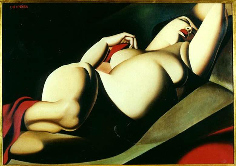 la belle rafaela 1927 zeitgenössische Tamara de Lempicka Ölgemälde